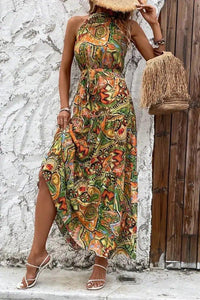 Tied Floral Sleeveless Dress - Update AvenueBoho VibesTrendsi10010065170152710010065170152789b123e1 - fff2 - 45c7 - 85f2 - 157d37bc728d - MaxGreen