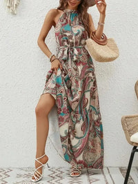 Tied Floral Sleeveless Dress - Update AvenueBoho VibesTrendsi1001006517047851001006517047858ed3e49a - 5cfd - 4c56 - 90fa - 00a20f816f15 - MaxTan