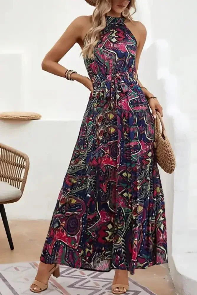 Tied Floral Sleeveless Dress - Update AvenueBoho VibesTrendsi10010065170689610010065170689631a26b87 - f95b - 407f - a022 - dd759dfa813d - MaxViolet