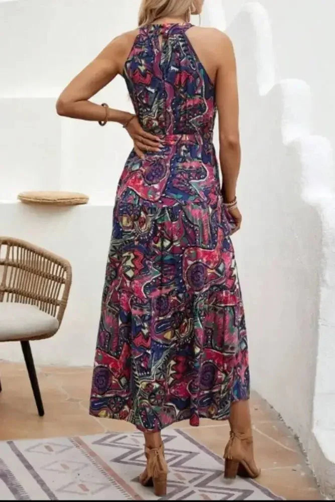 Tied Floral Sleeveless Dress - Update AvenueBoho VibesTrendsi10010065170689610010065170689661c69cd1 - f8a3 - 416f - ba19 - 57cb92d24071 - MaxViolet