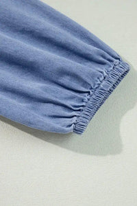 Tied Plunge Three - Quarter Sleeve Denim Dress - Update AvenueDenim Dresses & SkirtsTrendsi10010031090137310010031090137330a6e1d1 - 7e1f - 4550 - aee3 - 5657d3d19fac - MaxLight