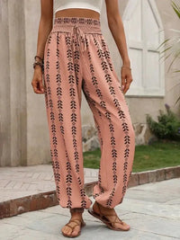 Tied Printed High Waist Pants - Update AvenueBoho VibesTrendsi100100994771341100100994771341fa89e43d - 5a87 - 4cac - 8500 - 1b4325f54a31 - MaxBurnt Coral