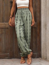Tied Printed High Waist Pants - Update AvenueBoho VibesTrendsi10010099477512010010099477512090ca6335 - 8252 - 45b7 - 8f1b - a29a56a65b5d - MaxSage