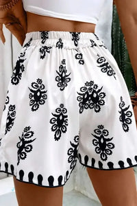 Tied Printed Shorts - Update AvenueBoho VibesTrendsi10010063165139510010063165139512f3d3b9 - 74bf - 4307 - a157 - 3789711d7b37 - Max - OriginWhite