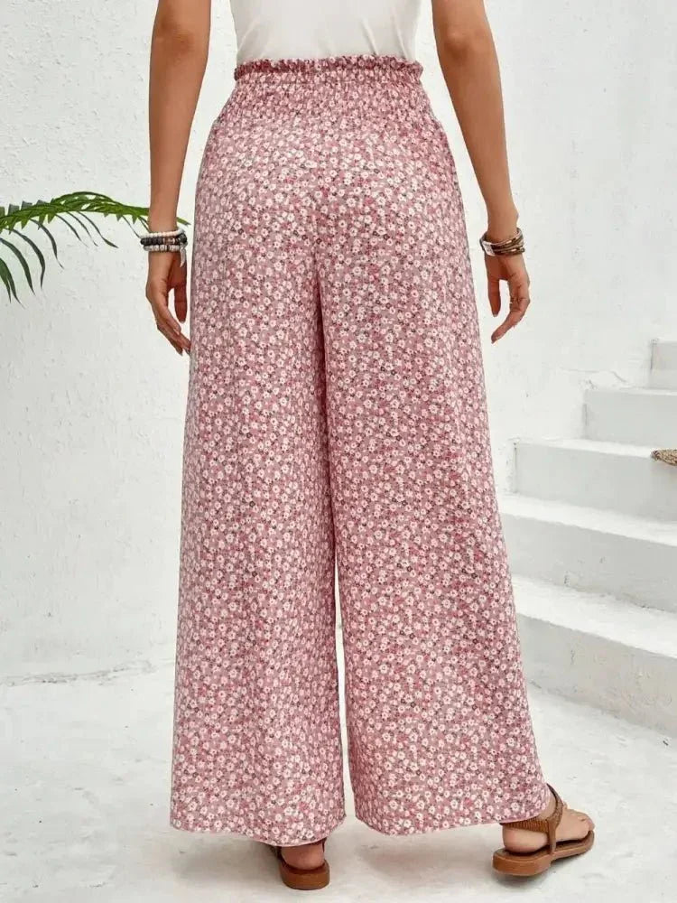 Tied Printed Wide Leg Pants - Update AvenueBoho VibesTrendsi100100370601403100100370601403c285231f - 0a0e - 4256 - a66c - e2edcfc11c69 - MaxBlush Pink