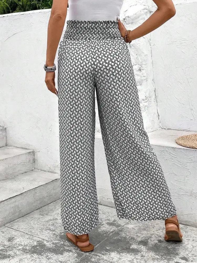 Tied Printed Wide Leg Pants - Update AvenueBoho VibesTrendsi10010037060175810010037060175826fc97bb - f2a0 - 4cba - bf2d - f5cb769eab5f - MaxWhite
