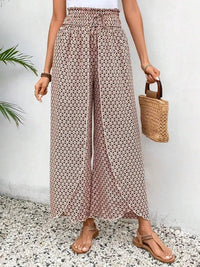 Tied Printed Wide Leg Pants - Update AvenueBoho VibesTrendsi1001003706096051001003706096055cab0053 - 63f0 - 448e - bf79 - cf2a88215305 - MaxPale Blush