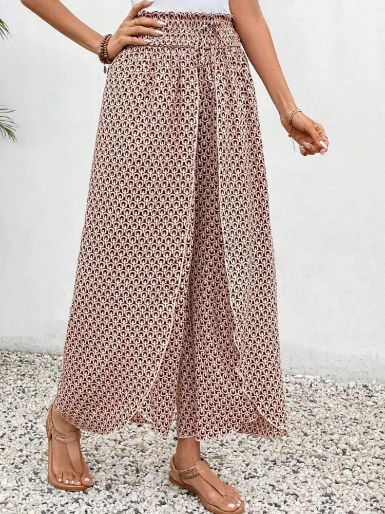 Tied Printed Wide Leg Pants - Update AvenueBoho VibesTrendsi1001003706096051001003706096055f2b0327 - 9234 - 4ef7 - ae3d - 62197873cacd - MaxPale Blush