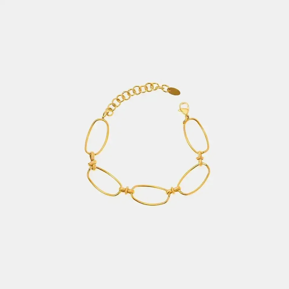 Titanium Steel Chain Bracelet - Update AvenueBraceletsTrendsi100500819201719100500819201719Titanium Steel Chain BraceletGold