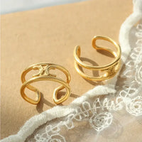 Titanium Steel Double-Layered Ring