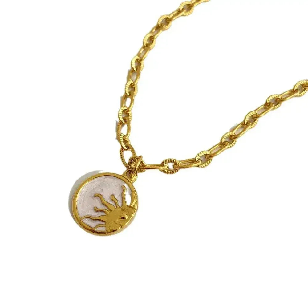 Titanium Steel Sun & Moon Necklace - Update AvenueNecklacesTrendsi100500586291557100500586291557Titanium Steel Sun & Moon NecklaceSun