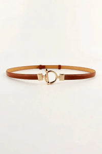 Toggle Buckle Skinny PU Belt - Update AvenueTrendsi101300005185870101300005185870Toggle Buckle Skinny PU BeltCaramel