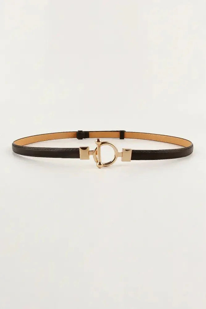 Toggle Buckle Skinny PU Belt - Update AvenueTrendsi101300005186097101300005186097Toggle Buckle Skinny PU BeltBlack