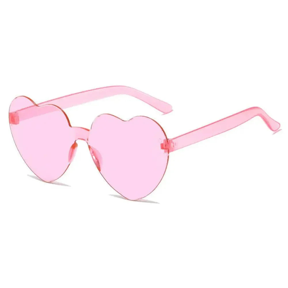 Transparent jelly - colored love sunglasses men's and women's heart - shaped sunglasses cross - border European and American heart - shaped one - piece sunglasses - Update AvenueUpdate Avenues211452969264004Transparent jelly - colored love sunglasses men's and women's heart - shaped sunglasses cross - border European and American heart - shaped one - piece sunglasses - Update AvenuesPink