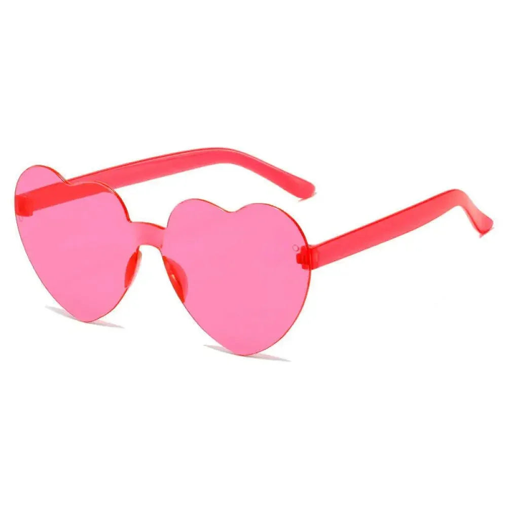 Transparent jelly - colored love sunglasses men's and women's heart - shaped sunglasses cross - border European and American heart - shaped one - piece sunglasses - Update AvenueUpdate Avenues211452969264006Transparent jelly - colored love sunglasses men's and women's heart - shaped sunglasses cross - border European and American heart - shaped one - piece sunglasses - Update Avenuesrose Red