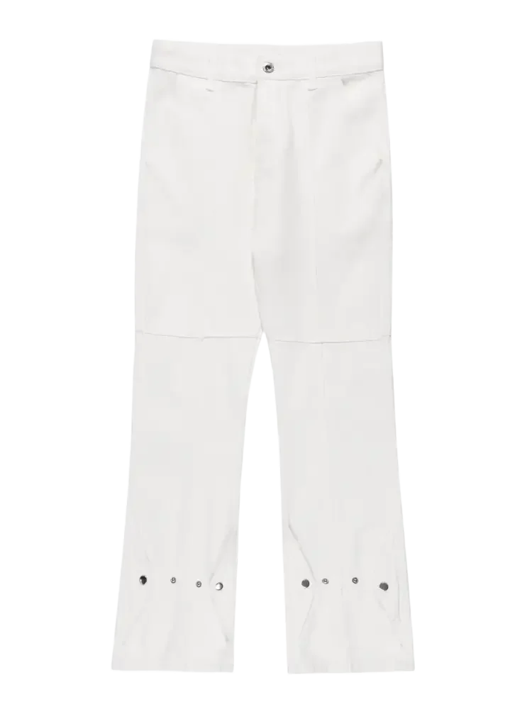 Trendsi men's wide leg jeans - Cream Utility Denim