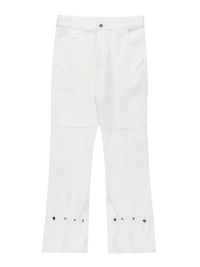 Trendsi men's wide leg jeans - Cream Utility Denim