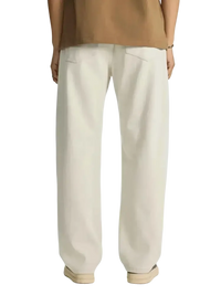 Light beige wide leg jeans for men from Trendsi, relaxed fit wide leg denim
