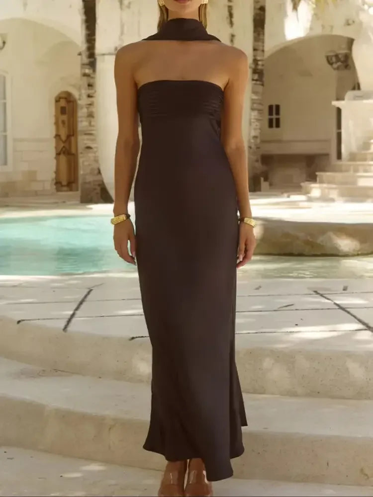 Tube Mermaid Maxi Dress