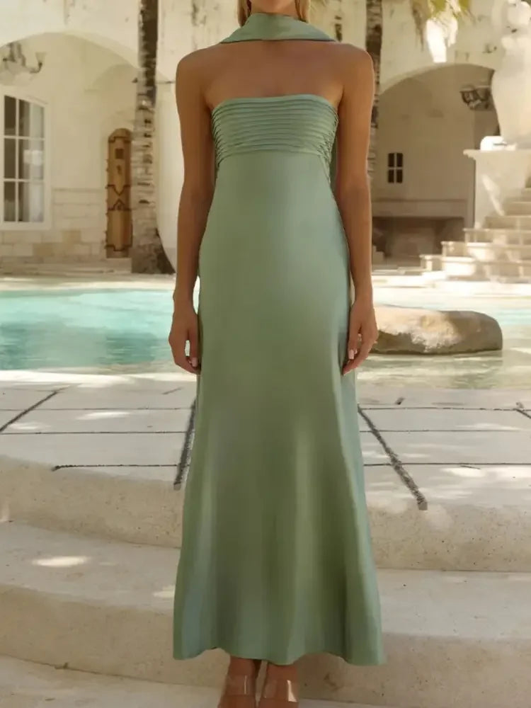 Tube Mermaid Maxi Dress