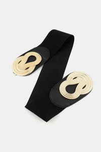 Twisted Alloy Buckle Wide Belt - Update AvenueTrendsi101300673407931101300673407931Twisted Alloy Buckle Wide BeltBlack