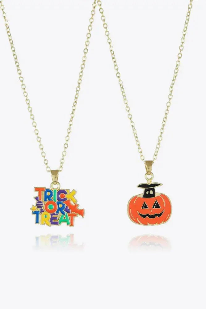 Two - Piece Halloween Theme Necklace Set - Update AvenueHalloweenTrendsi101300310914608101300310914608dd3943643adc4cb1b54dc24a60e9f994 - MaxStyle I