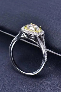 Two - Tone 1 Carat Moissanite Ring - Update AvenueRingTrendsi100100826739043100100826739043Two - Tone 1 Carat Moissanite RingYellow/White
