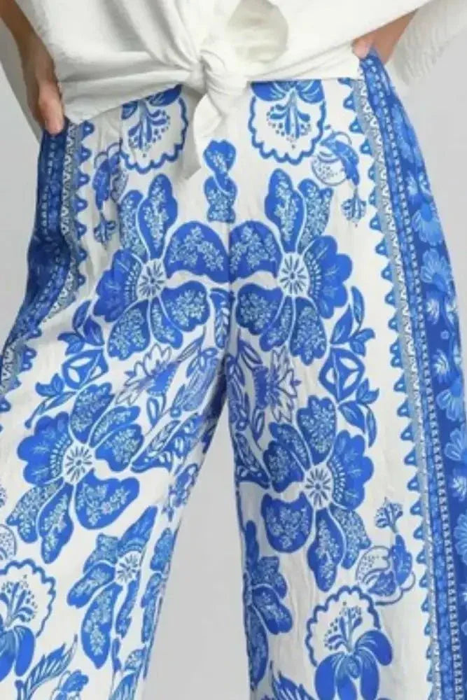 Umgee Full Size Floral Border Print Pants Plus Size - Update AvenueVacation StyleTrendsi1001006235813431001006235813435749ab79 - 3599 - 4323 - 8659 - 7819b5aa7fc2 - MaxBlue