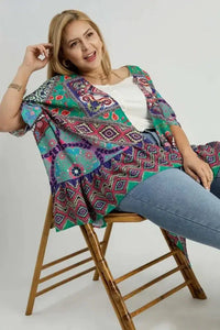 Umgee Full Size Mixed Print Ruffle Hem Open Front Cover Up Plus Size - Update AvenueVacation StyleTrendsi10010051024159910010051024159924db6cfe - e120 - 46e3 - 9926 - d86d971973a9 - MaxTurquoise