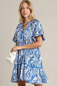 Umgee Full Size Printed Notched Puff Sleeve Mini Dress Plus Size - Update AvenueEffortless Elegance: DressesTrendsi100100227811027100100227811027304ae515 - 44a2 - 4844 - 833b - 2c8fa35d7e54 - MaxRoyal Blue