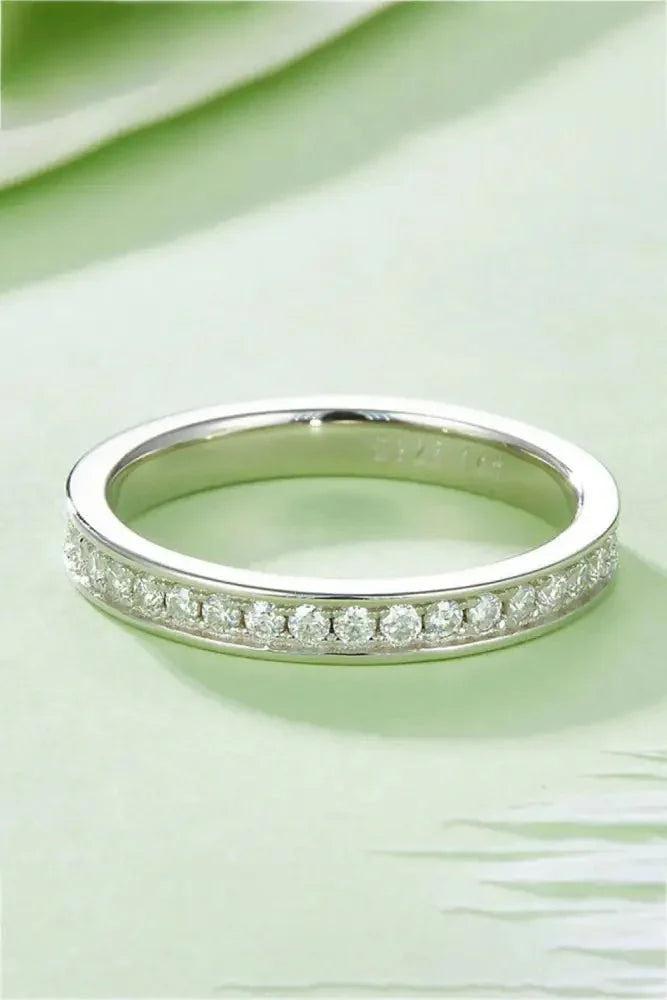 Unexplained Words Moissanite Ring - Update AvenueRingTrendsi100100431846572100100431846572Unexplained Words Moissanite RingSilver