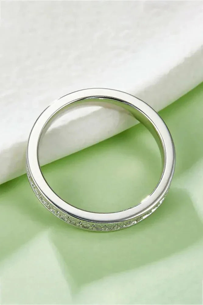 Unexplained Words Moissanite Ring - Update AvenueRingTrendsi100100431846572100100431846572Unexplained Words Moissanite RingSilver