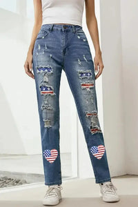 US Flag Distressed Straight Jeans - Update AvenueHonor the Stars and StripesTrendsi1001004938219471001004938219473bb93a6b - 55b0 - 4c0b - 8295 - 960d02fa0f9c - MaxMedium