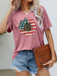 US Flag Flower Graphic Tee - Update AvenueHonor the Stars and StripesTrendsi10010197015438010010197015438054c50b1c70264430b8ac7b7bff6897e0 - MaxDusty Pink