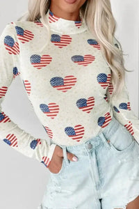US Flag Heart Mock Neck Long Sleeve Bodysuit - Update AvenueHonor the Stars and StripesTrendsi1001004431611461001004431611468daad29a - 9032 - 40fd - a070 - de817f6555ac - MaxWhite