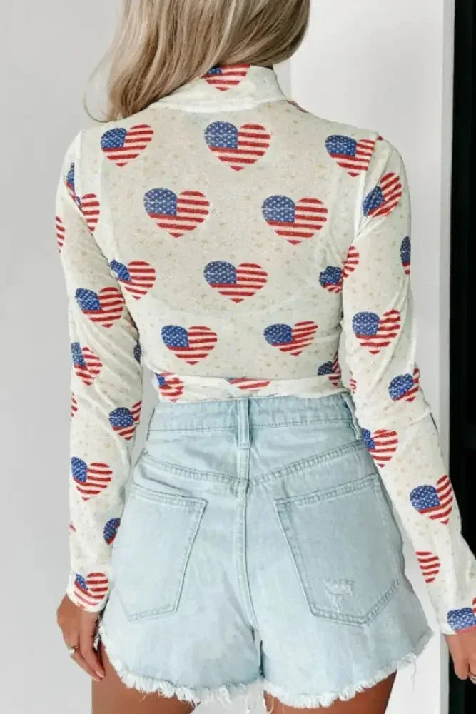US Flag Heart Mock Neck Long Sleeve Bodysuit - Update AvenueHonor the Stars and StripesTrendsi100100443161146100100443161146c51c5f77 - 806c - 468c - 8b51 - 8d04516d76bd - MaxWhite