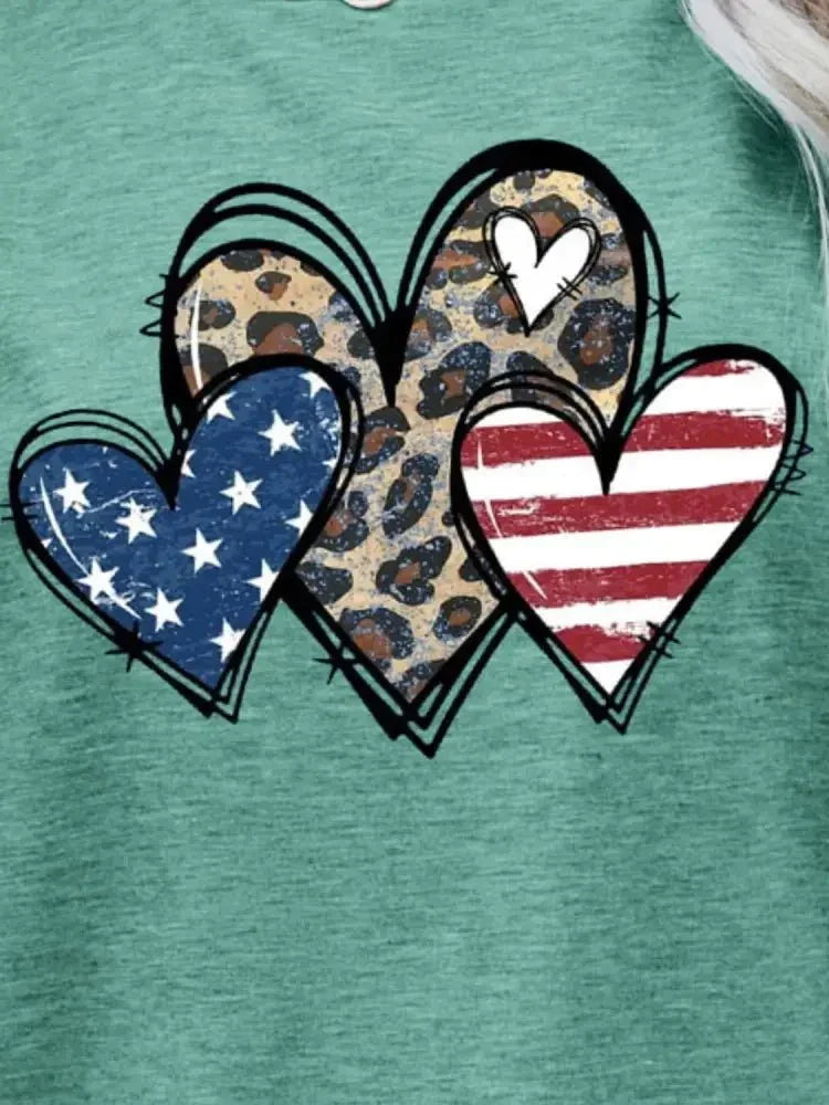 US Flag Leopard Heart Graphic Tee - Update AvenueHonor the Stars and StripesTrendsi1001018057835611001018057835614c6fdcb121f34d47bdc71da145e1c283 - MaxGum Leaf
