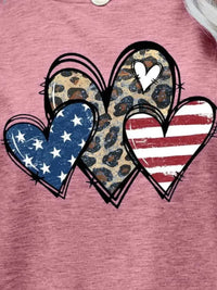 US Flag Leopard Heart Graphic Tee - Update AvenueHonor the Stars and StripesTrendsi10010180578574110010180578574134c887885227442795441883a6fe4628 - MaxDusty Pink