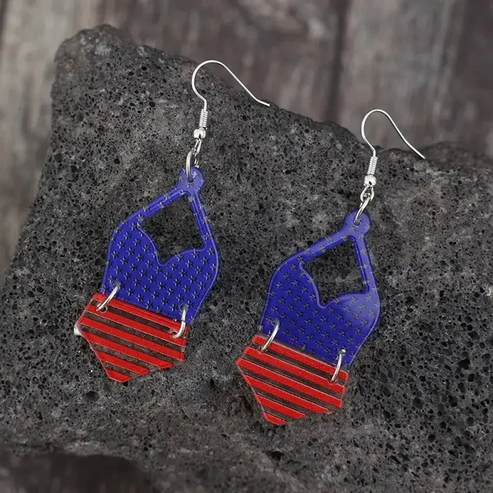 US Flag Pattern Acrylic Earrings - Update AvenueHonor the Stars and StripesTrendsi1005003250816341005003250816341ac4b221 - 1224 - 40d0 - be72 - b98226bc3312 - MaxDark Blue