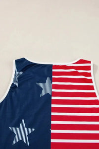 US Flag Round Neck Tank - Update AvenueHonor the Stars and StripesTrendsi100100882161120100100882161120135584b5 - 318e - 4bf4 - bd94 - 9dc5b0e38173 - MaxDark Navy