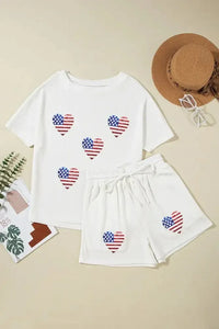 US Flag Round Neck Top and Shorts Set - Update AvenueHonor the Stars and StripesTrendsi100100368071858100100368071858d63d8db2 - 57df - 4dc3 - 82e6 - 25b6abfc93ac - MaxWhite