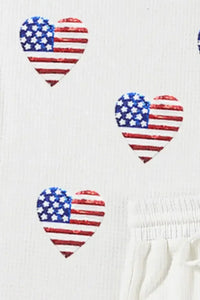 US Flag Round Neck Top and Shorts Set - Update AvenueHonor the Stars and StripesTrendsi100100368071858100100368071858f0d1d8c7 - b110 - 443b - a4a2 - 63bcdb97c3f9 - MaxWhite