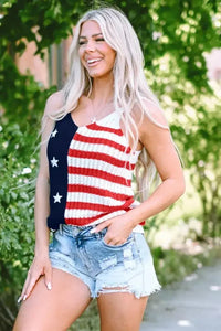 US Flag Theme V - Neck Knit Cami - Update AvenueHonor the Stars and StripesTrendsi10010092805173110010092805173192015427 - 1099 - 4e23 - 97eb - 6963cc6be424 - MaxMulticolor