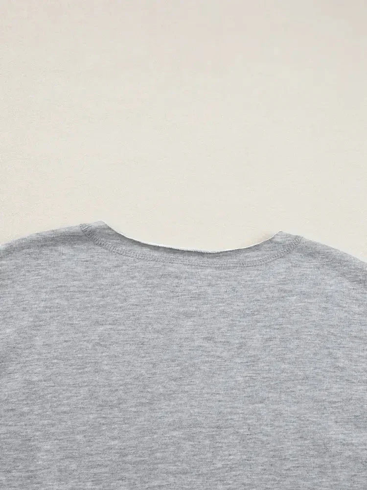 USA Lettering Patch Notched Neck T-Shirt - Update AvenueT-ShirtsTrendsi100100774291626100100774291626819673f4b3324820948614eb766e29ef - Max - OriginGray