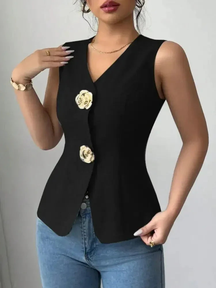 V - Neck Button Detail Tank Top - Update AvenueTrendsi100100892161738100100892161738b3fcbc21 - 26f0 - 42bf - bc7c - 3bcc74aebc62 - Max - OriginBlack
