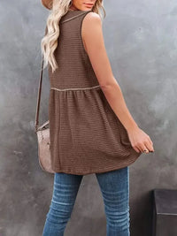 V - Neck Contrast Trim Waffle Knit Tank Top - Update AvenueTanks & CamisTrendsi1001008946972721001008946972722c875ead - b394 - 4b2e - b7ac - 272c8f8ab8a9 - Max - OriginKhakis