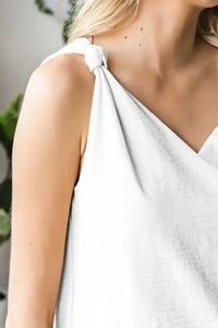 V Neck Knotted Shoulder Vest - Update AvenueTrendsi10010078171253010010078171253003217c9b - b992 - 45e3 - b589 - ef5152e951d3 - Max - OriginWhite