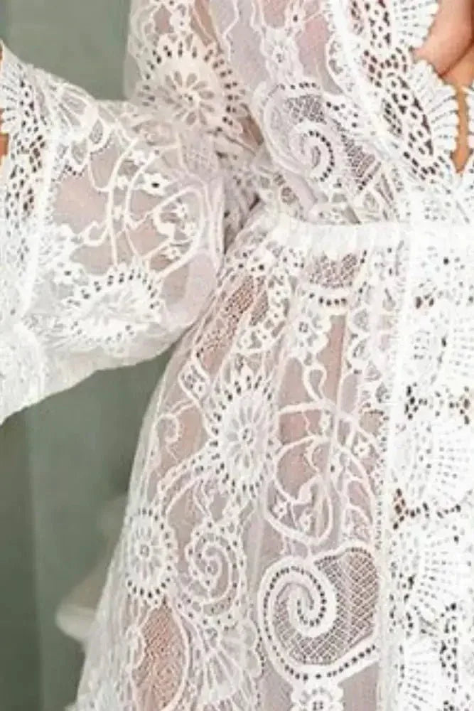 V - Neck Lace Cover - Up Dress - Update AvenueTrendsi1001001639098611001001639098617803bd80 - 102a - 4ab4 - 95bf - d4a2b7d4a1d5 - MaxWhite