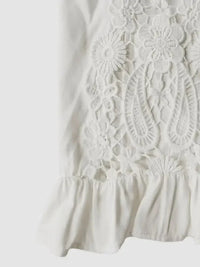 V - Neck Lace Flounce Sleeve Top - Update AvenueT-ShirtsTrendsi1001000629416491001000629416496386554d - 395e - 42b3 - 88fa - da6683958b23 - Max - OriginWhite