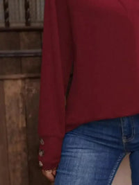 V - Neck Long Sleeve T-Shirt - Update AvenueT-ShirtsTrendsi10010024811062210010024811062268c9db16 - e1bb - 4495 - 89e0 - f5d2d91ecd83 - Max - OriginWine Red